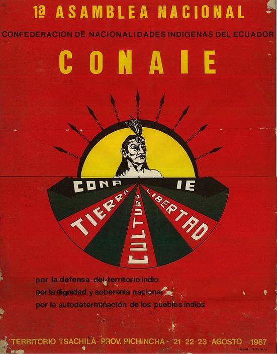 Primera Asamblea Nacional - Confederación de Nacionalidades Indígenas del Ecuador (CONAIE)