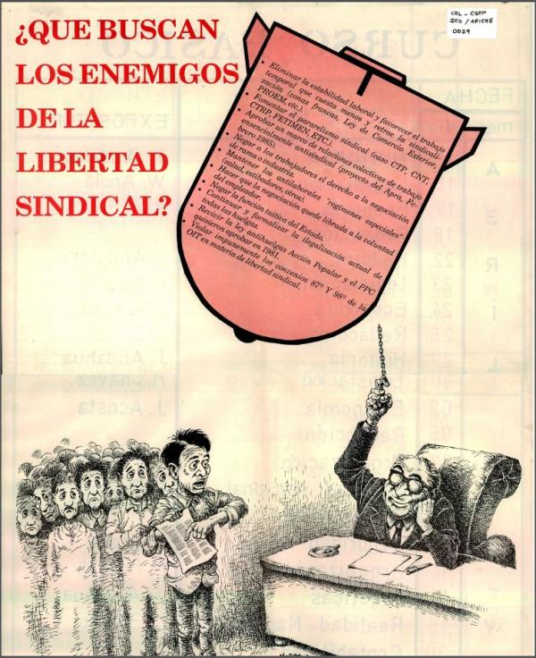 ¿Que buscan los enemigos de la libertad sindical?