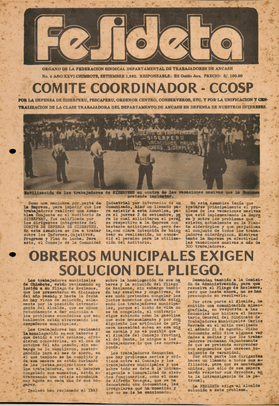 FESIDETA COMITÉ COORDINADOR CCOSP