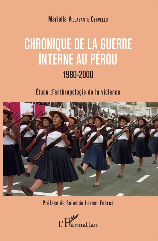 Portada: "Chronique de la guerra interne au Péroue 1980-2000"