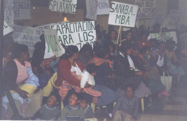 Reunión de los Comisionados con Familiares de Victimas en Pampas - Junín