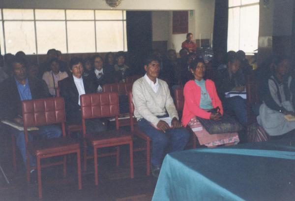 Conferencia de prensa - Hotel Presidente de Huancayo
