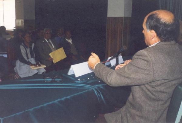Conferencia de prensa - Hotel Presidente de Huancayo