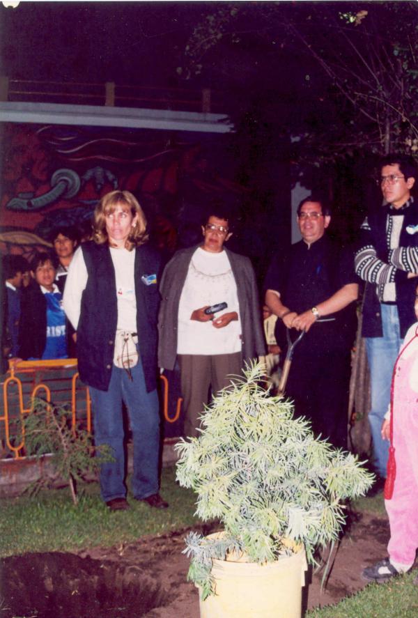 Siembra del árbol de la paz - Abancay
