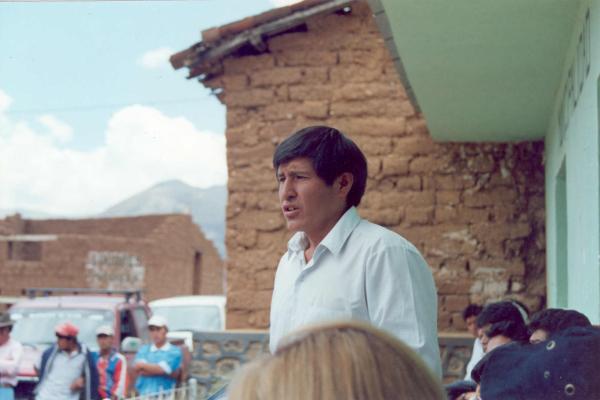 Reunión con autoridades locales y pobladores de Capaya - Apurímac