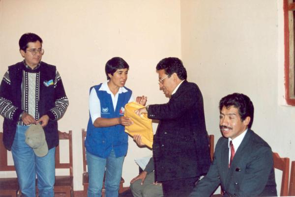 Visita a fosas clandestinas en Capaya - Apurímac