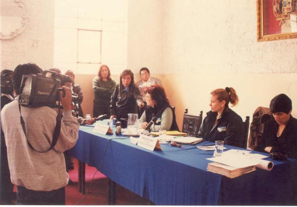 Conferencia Pública de Comisionados en Capaya - Apurímac