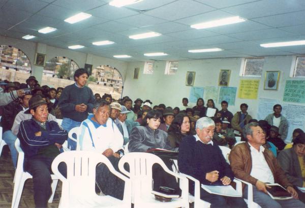 Conferencia pública - Auditorio del Consejo Provincial de Huancavelica