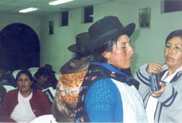 Conferencia pública - Auditorio del Consejo Provincial de Huancavelica