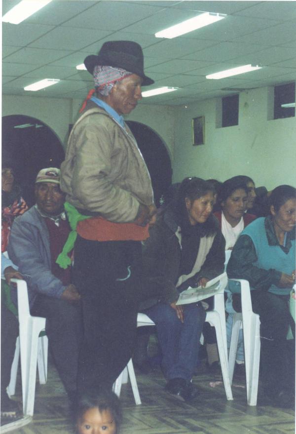 Conferencia pública - Auditorio del Consejo Provincial de Huancavelica