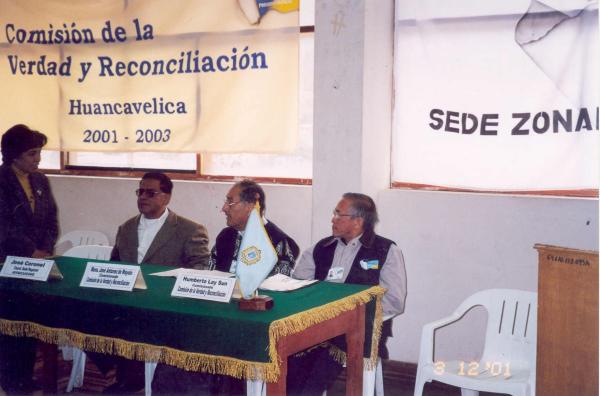 Conferencia pública - Auditorio del Consejo Provincial de Huancavelica