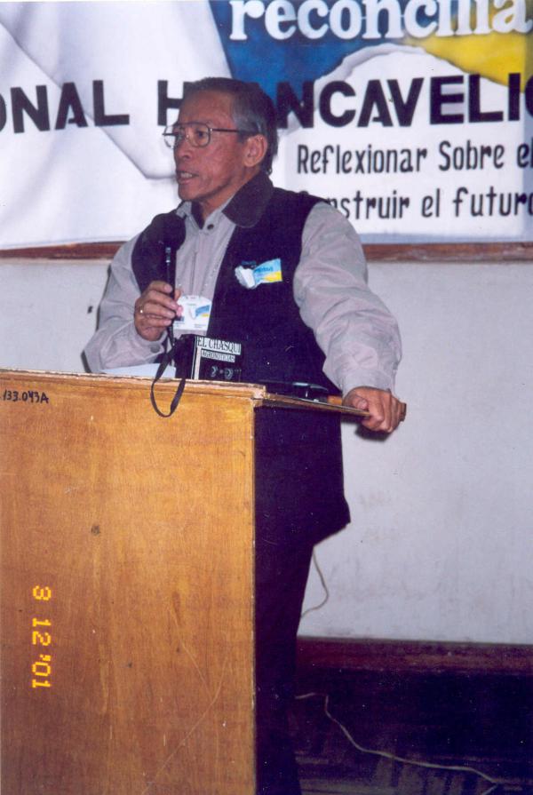 Conferencia pública - Auditorio del Consejo Provincial de Huancavelica
