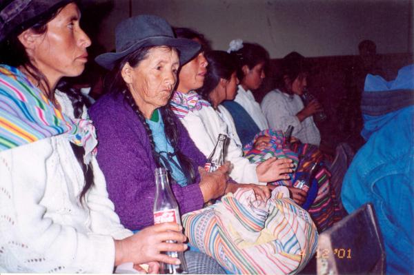 Conferencia pública de comisionados - Consejo Provincial de Acobamba - Huancavelica