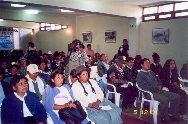 Conferencia pública de comisionados - Consejo Distrital de Lircay - Huancavelica