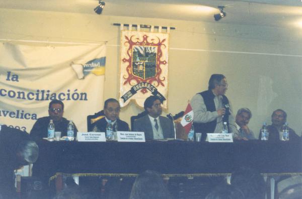 Conferencia pública de comisionados - Consejo Distrital de Lircay - Huancavelica