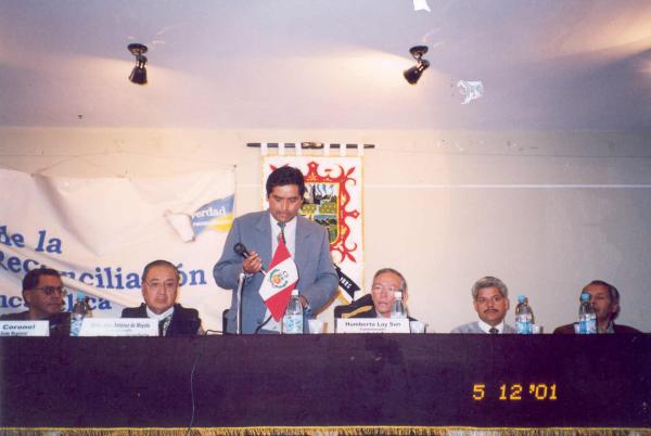 Conferencia pública de comisionados - Consejo Distrital de Lircay - Huancavelica
