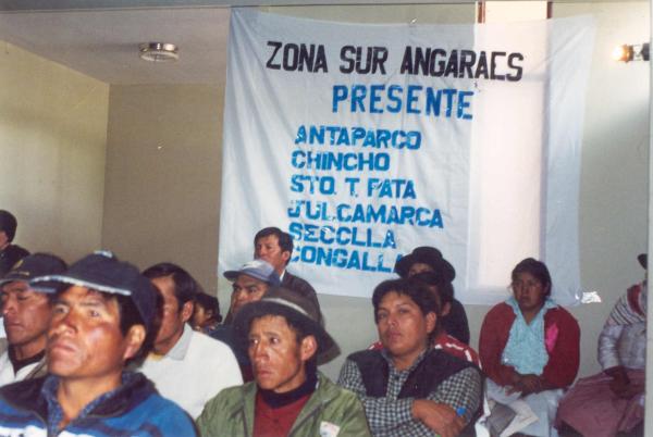 Conferencia pública de comisionados - Consejo Distrital de Lircay - Huancavelica
