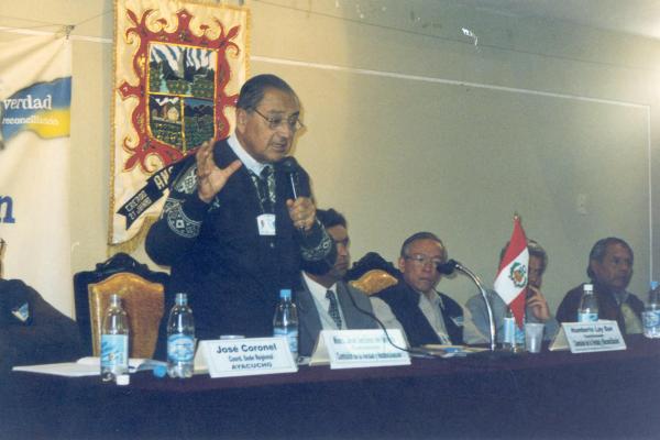 Conferencia pública de comisionados - Consejo Distrital de Lircay - Huancavelica