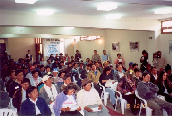 Conferencia pública de comisionados - Consejo Distrital de Lircay - Huancavelica