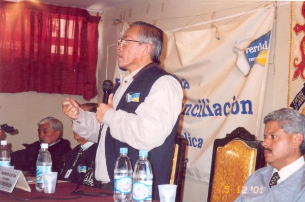 Conferencia pública de comisionados - Consejo Distrital de Lircay - Huancavelica
