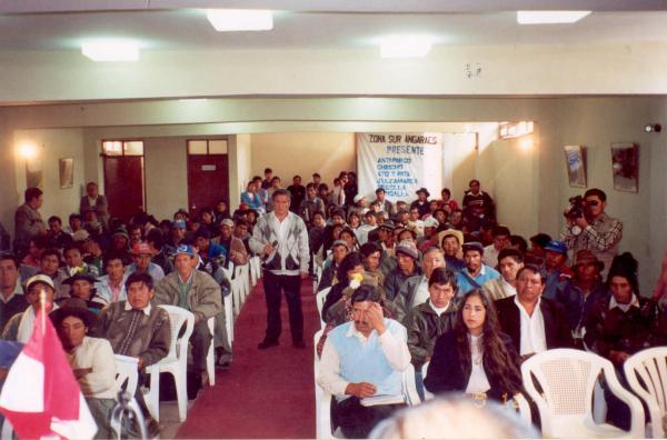 Conferencia pública de comisionados - Consejo Distrital de Lircay - Huancavelica
