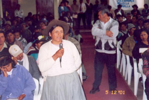 Conferencia pública de comisionados - Consejo Distrital de Lircay - Huancavelica