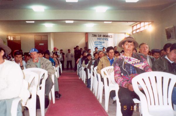 Conferencia pública de comisionados - Consejo Distrital de Lircay - Huancavelica
