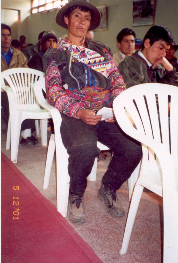 Conferencia pública de comisionados - Consejo Distrital de Lircay - Huancavelica