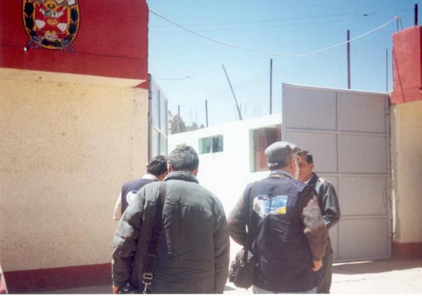 Reunión con autoridades locales de Azángaro - Puno