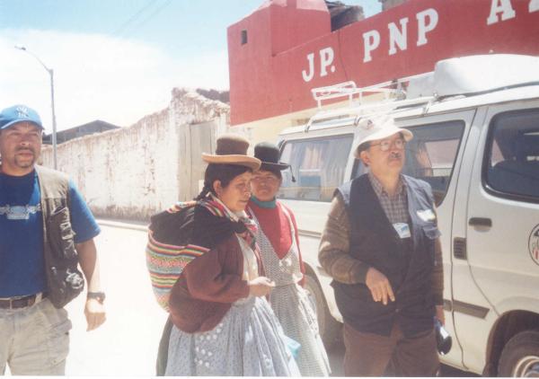Reunión con autoridades locales de Azángaro - Puno