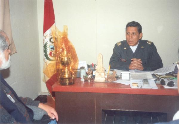 Reunión con autoridades locales de Azángaro - Puno