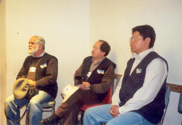 Reunión con autoridades locales de Azángaro - Puno