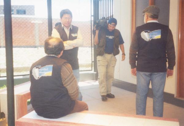 Reunión con autoridades locales de Azángaro - Puno