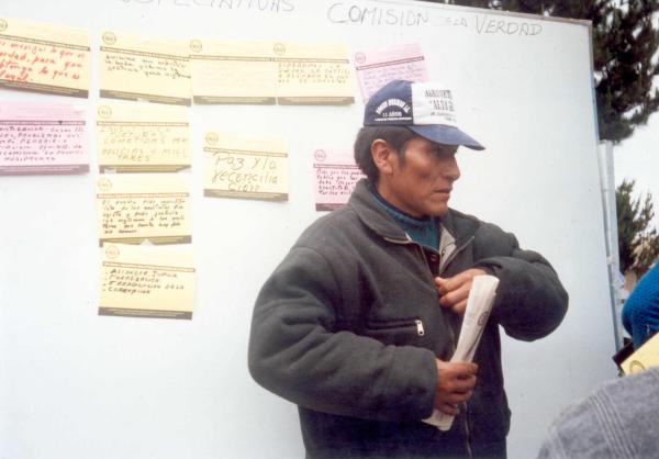 Reunión con autoridades locales de Ayaviri - Puno