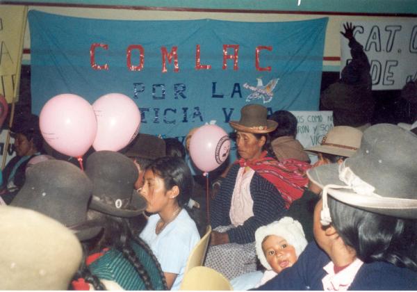 Conferencia pública de comisionados - Teatro Municipal de Ayaviri