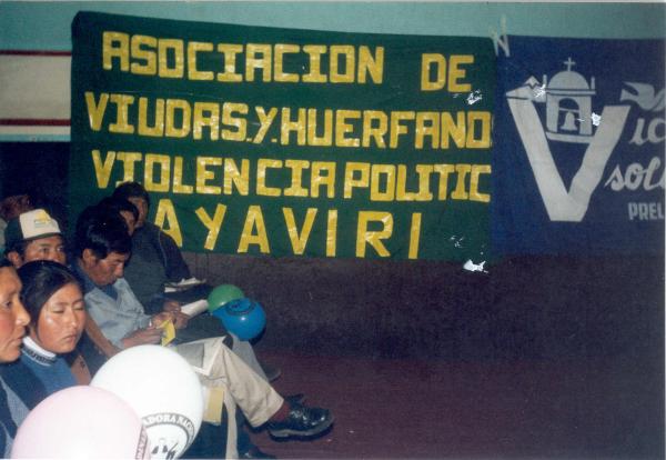 Conferencia pública de comisionados - Teatro Municipal de Ayaviri