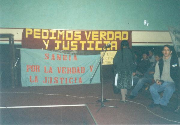 Conferencia pública de comisionados - Teatro Municipal de Ayaviri