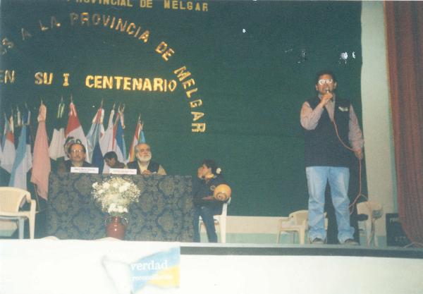 Conferencia pública de comisionados - Teatro Municipal de Ayaviri