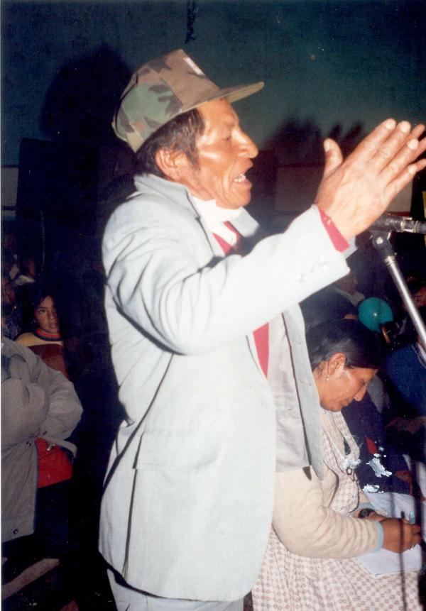 Conferencia pública de comisionados - Teatro Municipal de Ayaviri