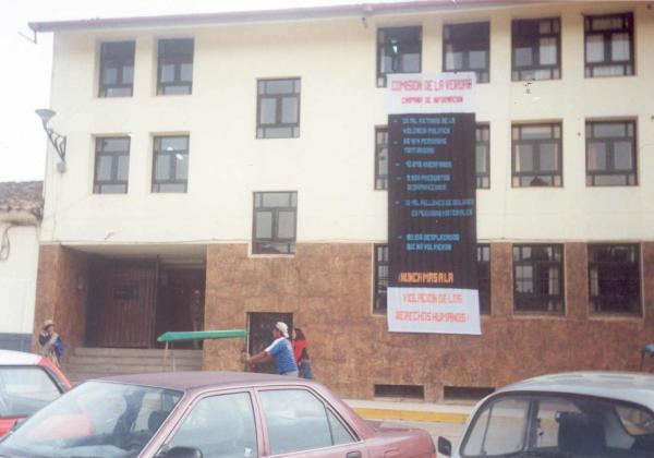 Conferencia pública de comisionados - Teatro Municipal de Ayaviri