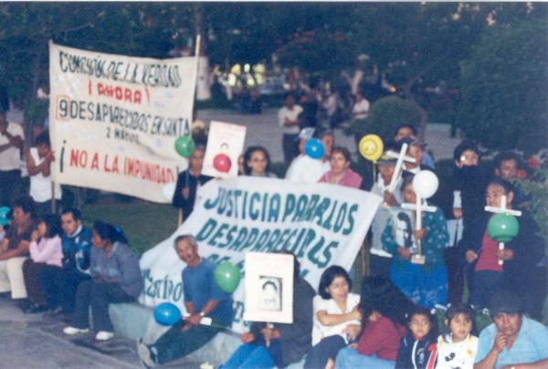 Evento público organizado por la Coordinadora Nacional de Derechos Humanos