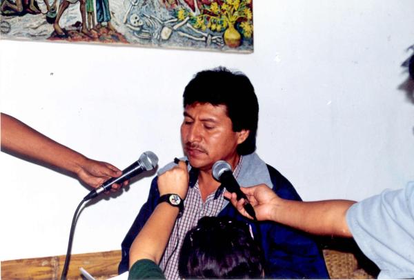 Reunión de los comisionados con familiares de víctimas - Ancash