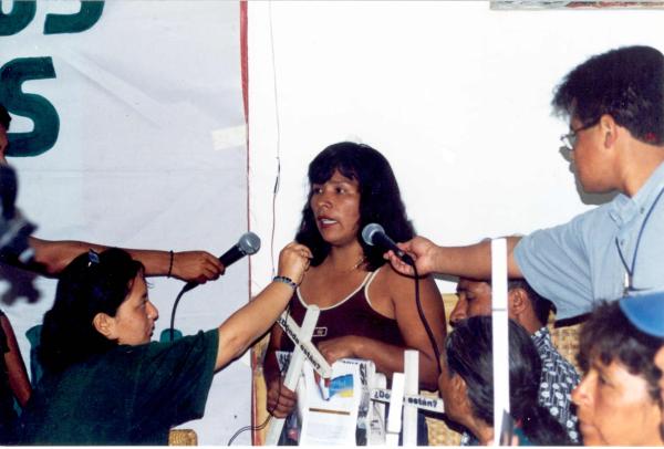 Reunión de los comisionados con familiares de víctimas - Ancash