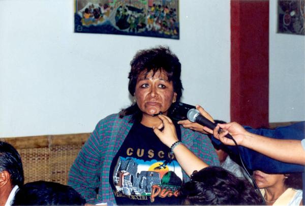 Reunión de los comisionados con familiares de víctimas - Ancash