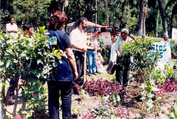 Siembra del Árbol de la Paz