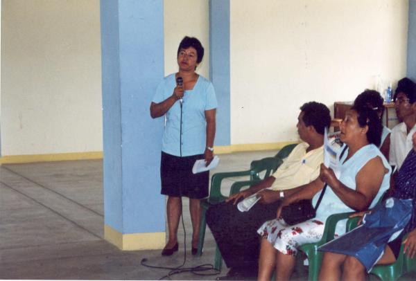 Conferencia pública en Tarapoto