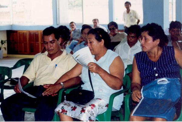 Conferencia pública en Tarapoto