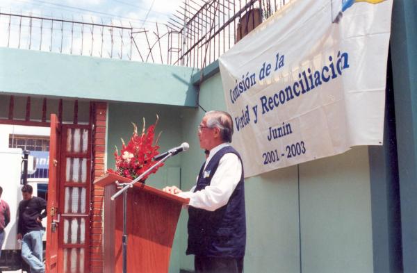 Inauguración de la sede regional de la Comisión de la Verdad y Reconciliación - Centro