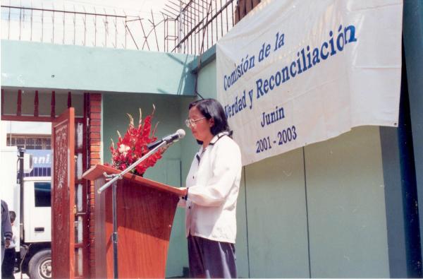 Inauguración de la sede regional de la Comisión de la Verdad y Reconciliación - Centro