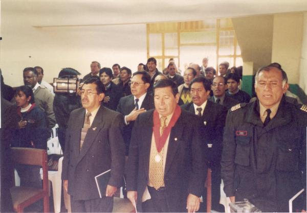 Inauguración de la sede zonal de la Comisión de la Verdad y Reconciliación de Huancavelica